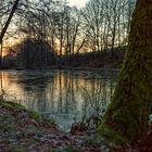 Morgendämmerung am Lasbachweiher