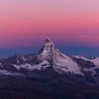 Morgendämmerung am Matterhorn