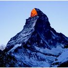 Morgendämmerung am Matterhorn