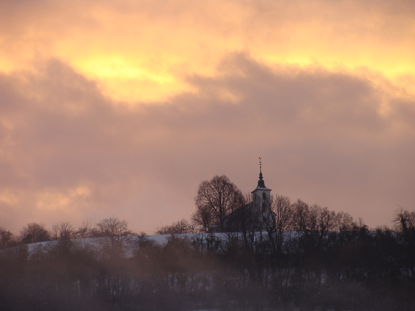 Morgendämmerung am Michaelsberg