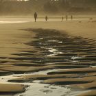 Morgendämmerung am Strand