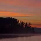 Morgendämmerung am Weiher