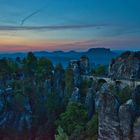 Morgendämmerung an der Bastei