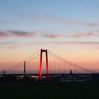 Morgendämmerung an der "Golden Gate vom Niederrhein"