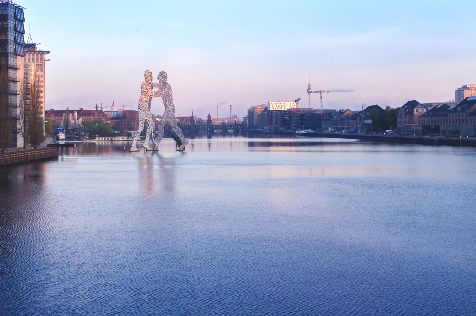 Morgendämmerung auf der Spree