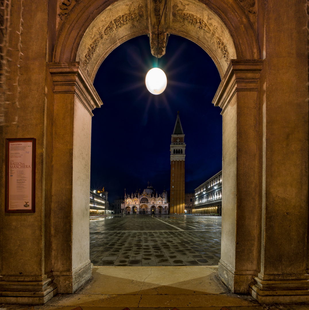 Morgendämmerung auf San Marco