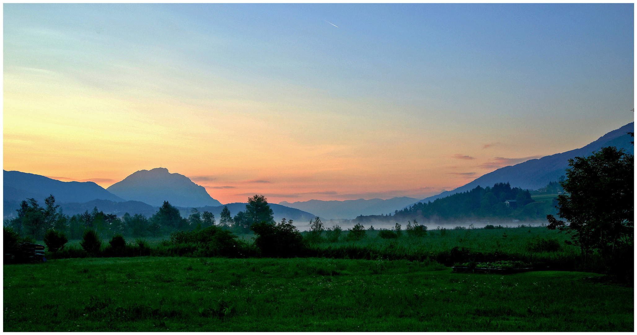 Morgendämmerung...