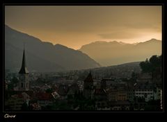 Morgendämmerung in Chur