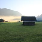 Morgendämmerung in Garmisch