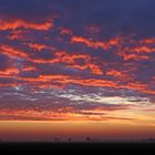 Morgendämmerung in Munnikezijl (NL)