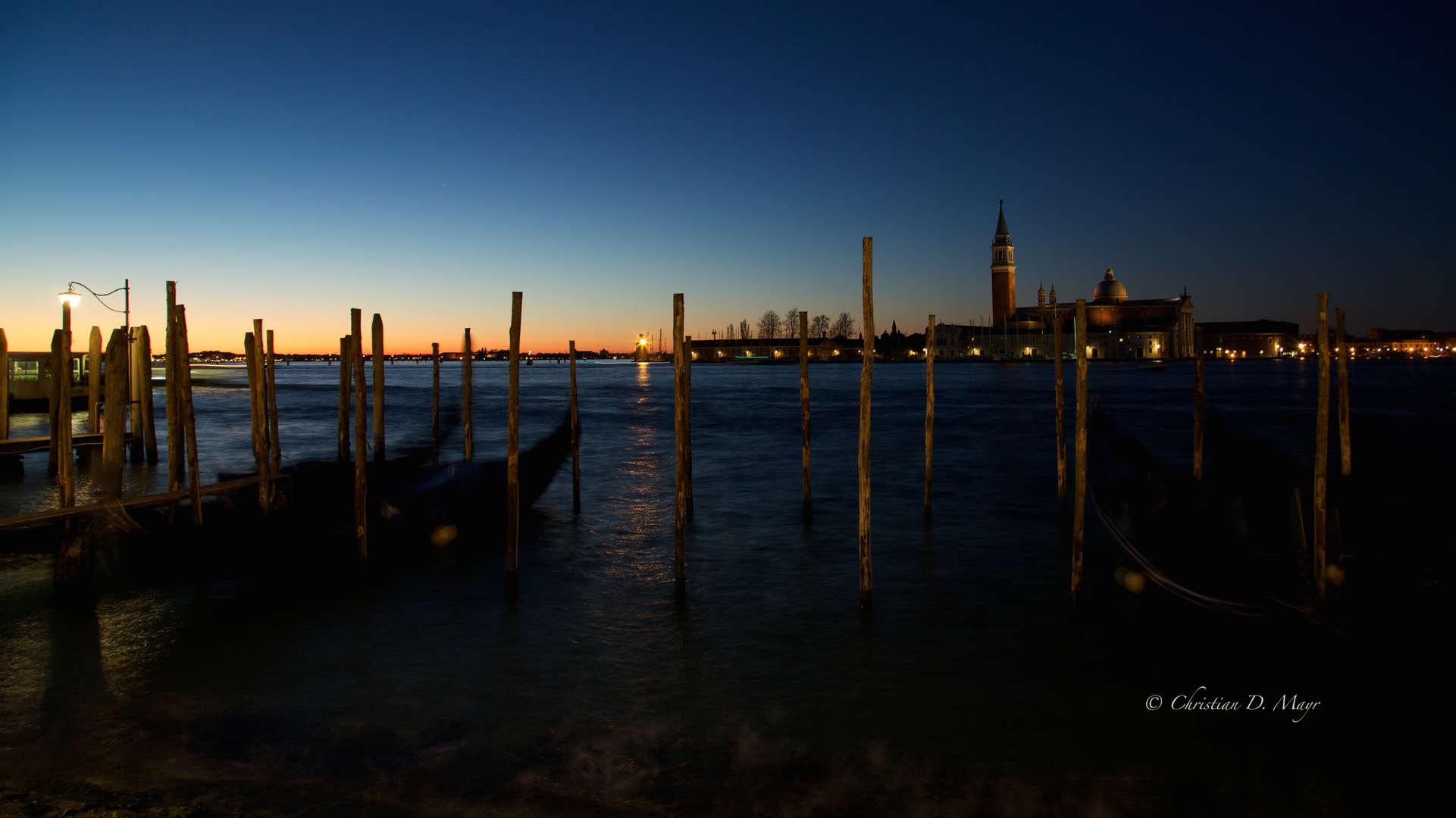 Morgendämmerung in Venedig