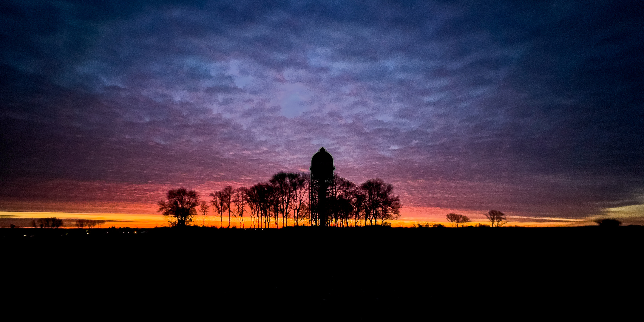 Morgendämmerung über dem Lanstroper Ei