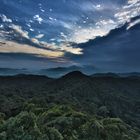 Morgendämmerung über den Cameron Highlands