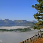 Morgendämmerung über Omalo