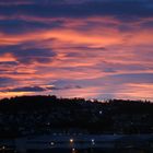 Morgendämmerung über Trondheim