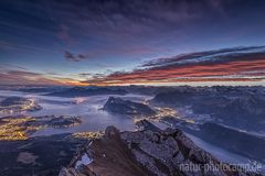 Morgendämmerung Vierwaldstättersee