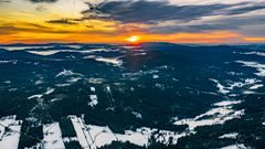 Morgendliche Adventsgrüße aus dem Bayerischen Wald