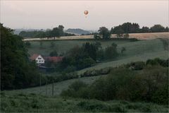 Morgendliche Ballonfahrt