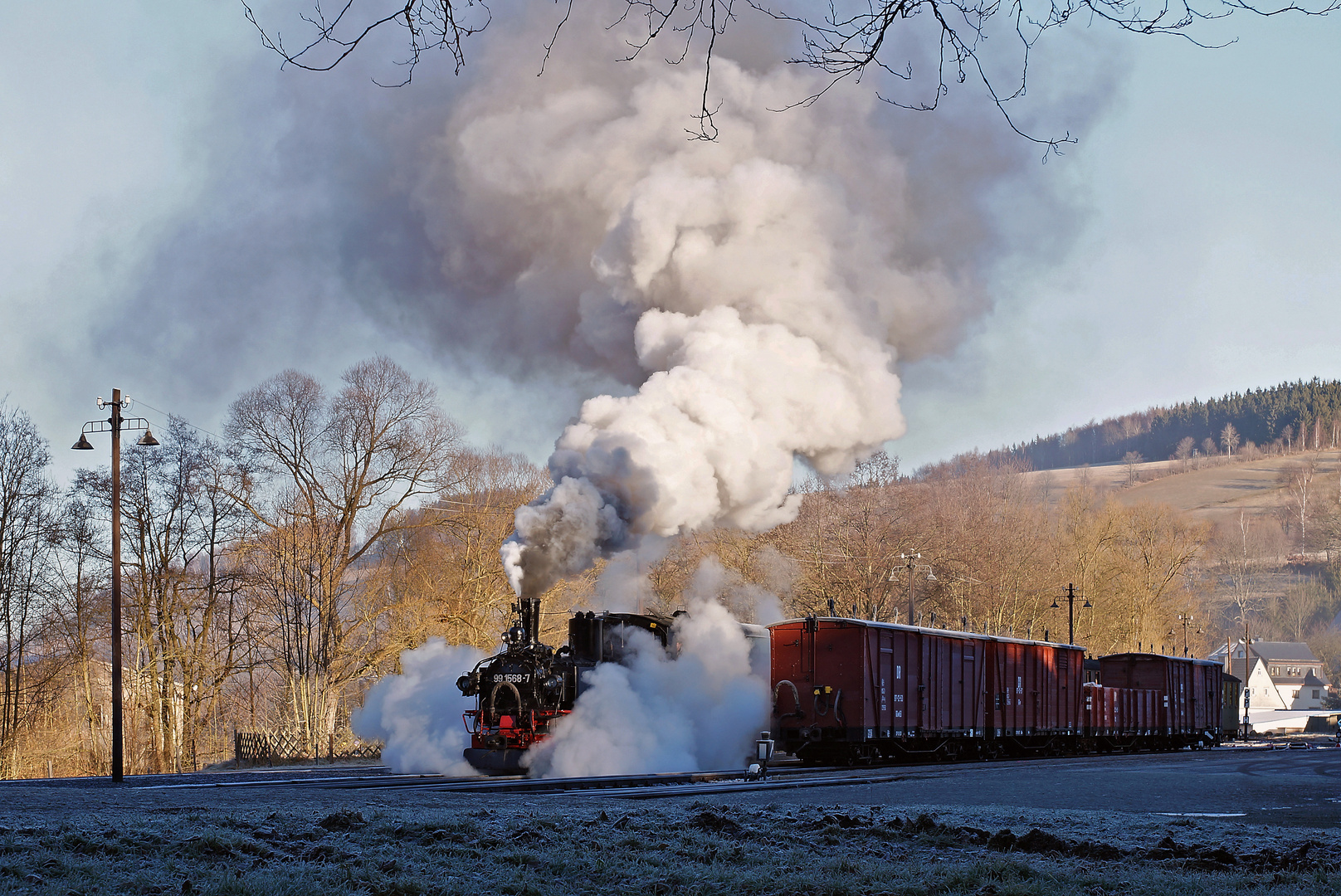 morgendliche Frische in Steinbach