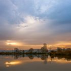 Morgendliche Herbststimmung am See