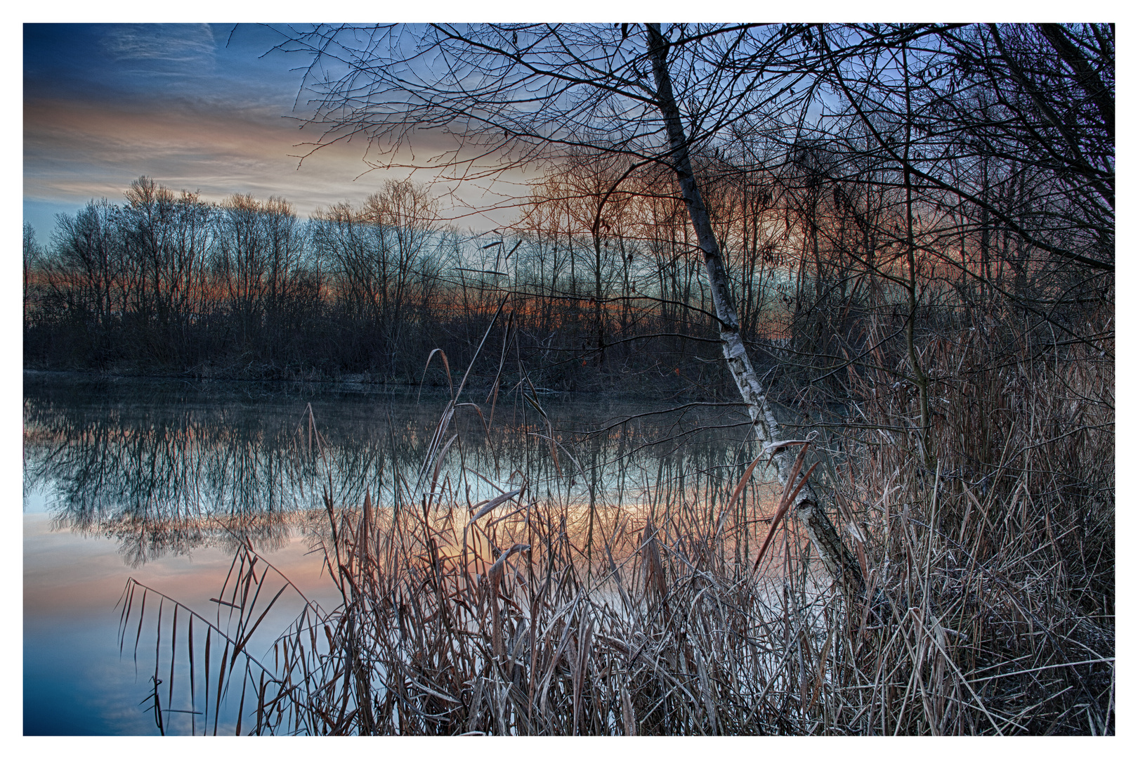 Morgendliche Idylle am See