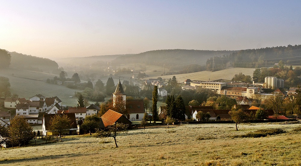 Morgendliche Landschaftsidylle