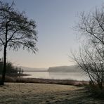 morgendliche Nebelstimmung am Möhnsee