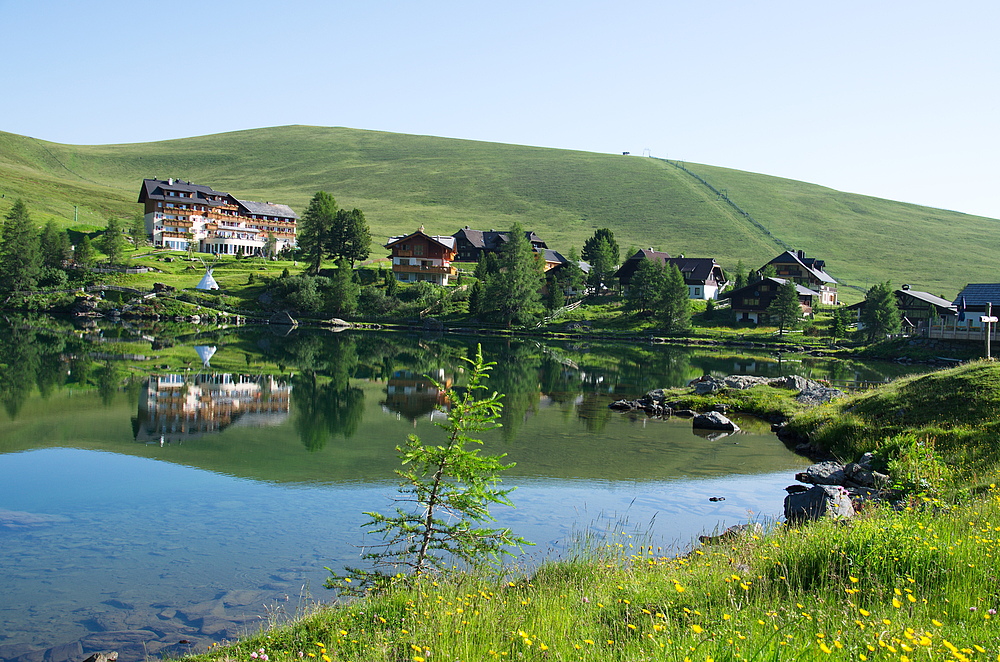 morgendliche Ruhe am Falkertsee