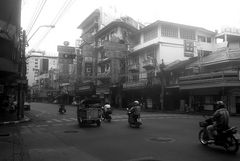 Morgendliche Ruhe in Bangkoks Chinatown