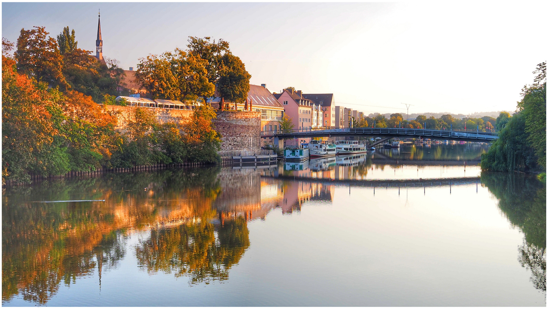 Morgendliche Ruhe in der Unterneustadt