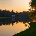 Morgendlicher Blick auf das Nymphaeum