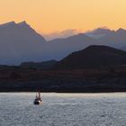 Morgendlicher Blick auf das Saltfjell 