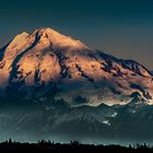 Morgendlicher Blick auf die Alaska Range