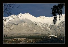 morgendlicher Blick auf Innsbruck