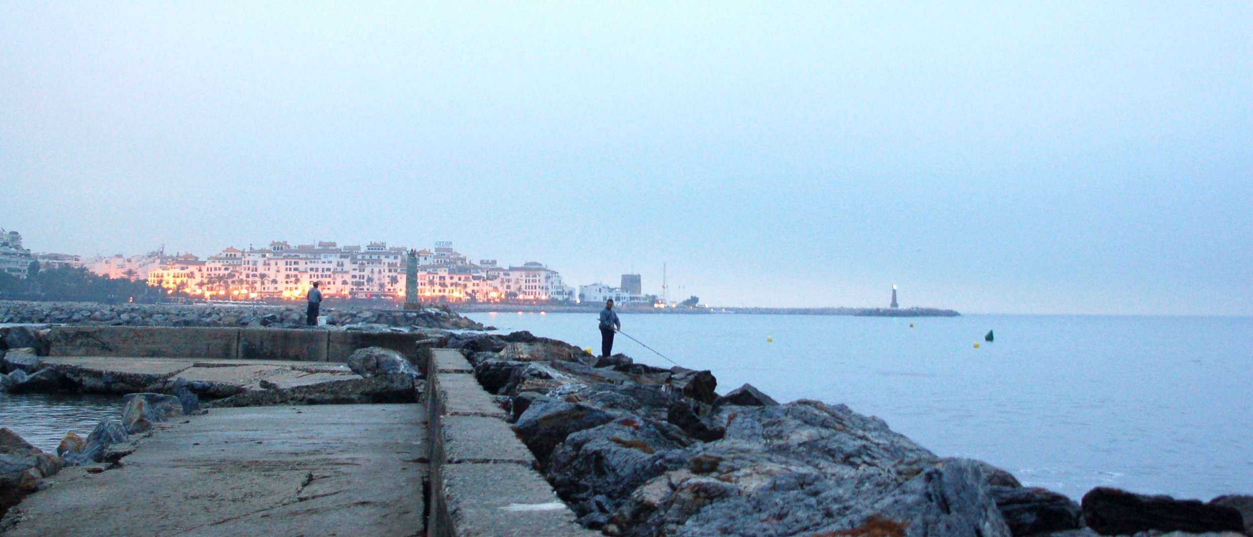 Morgendlicher Blick Richtung Malaga