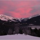 Morgendlicher Fensterblick auf das Schneekoppen-Plateau