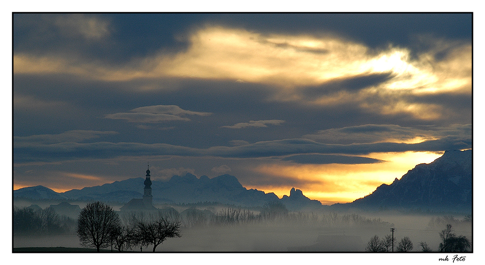 Morgendlicher Fernblick