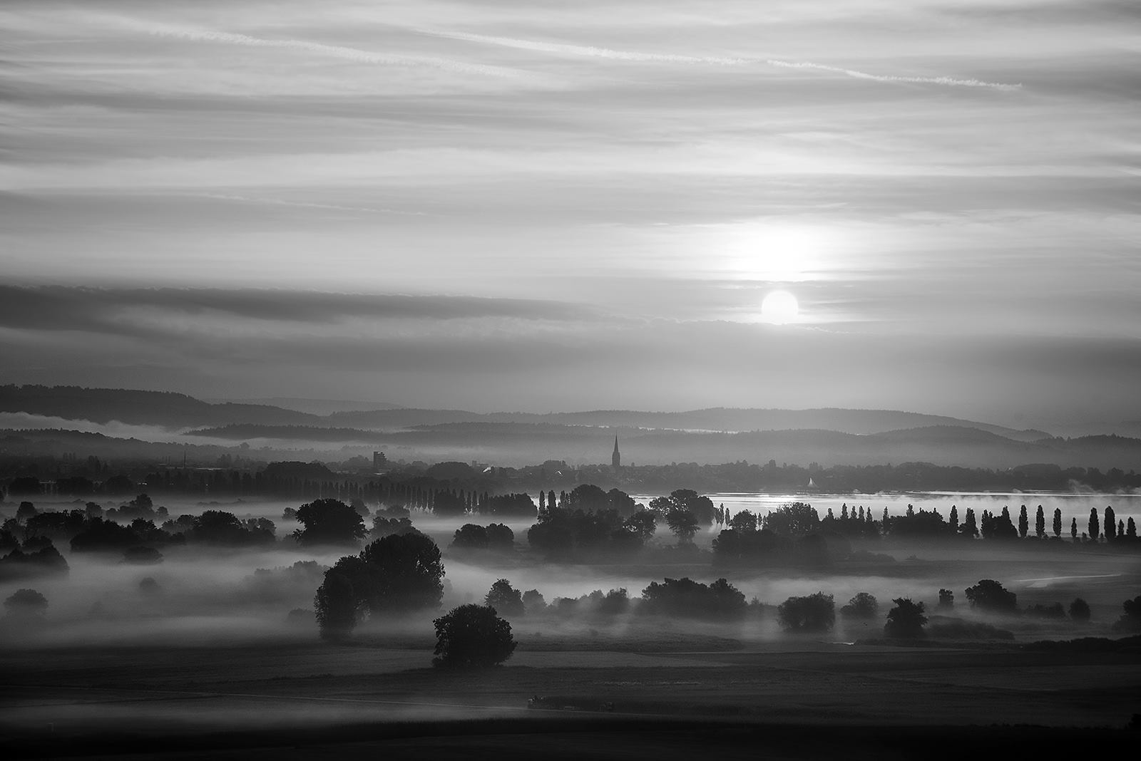 Morgendlicher Nebel 