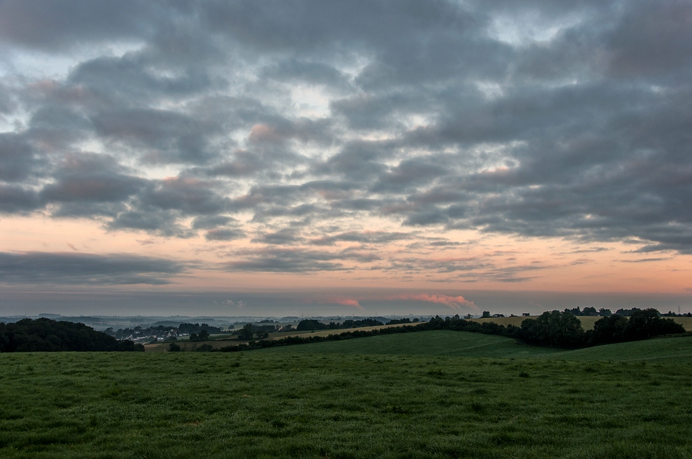 Morgendliches Schau-ins-Land