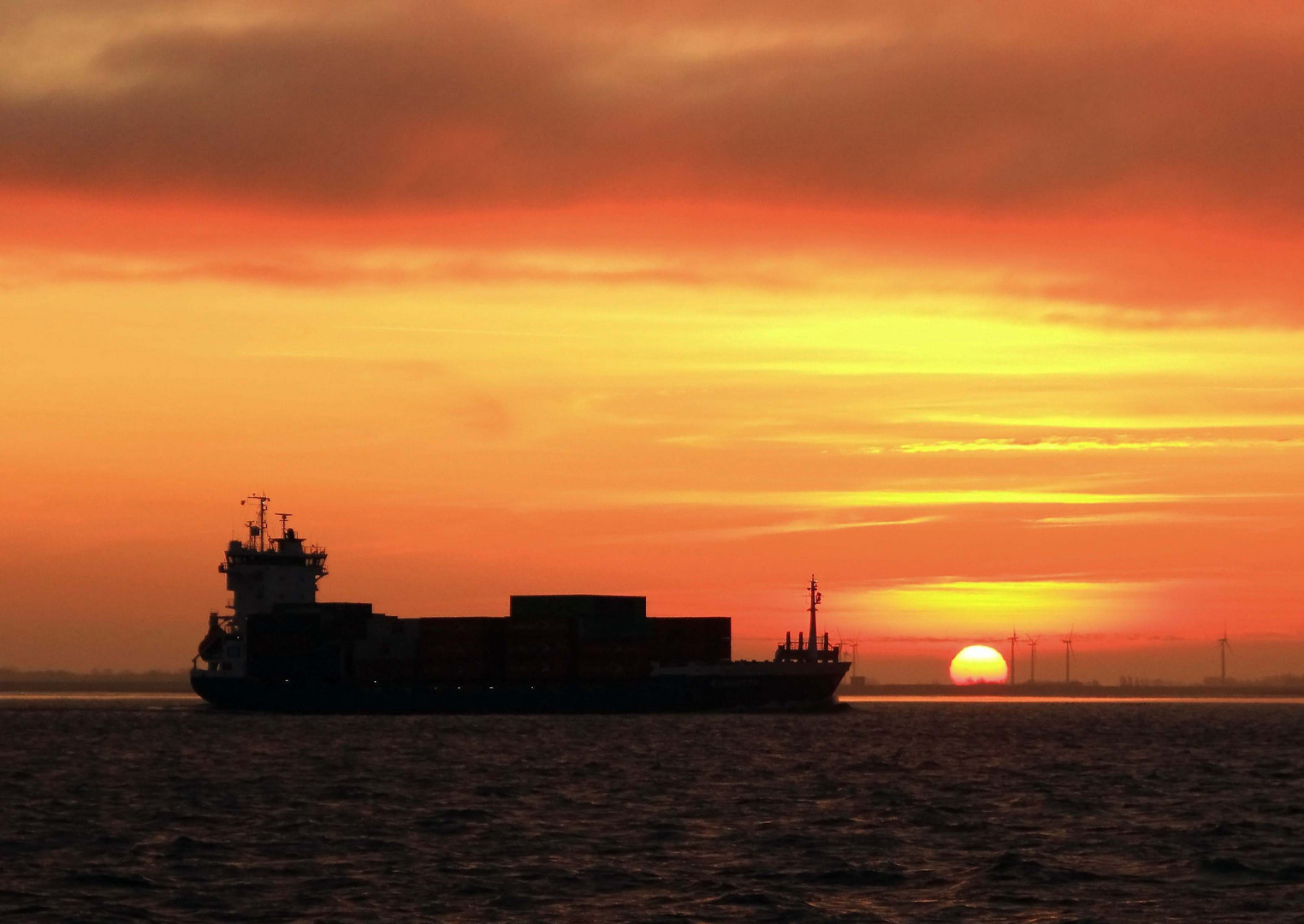 Morgends an der Elbe