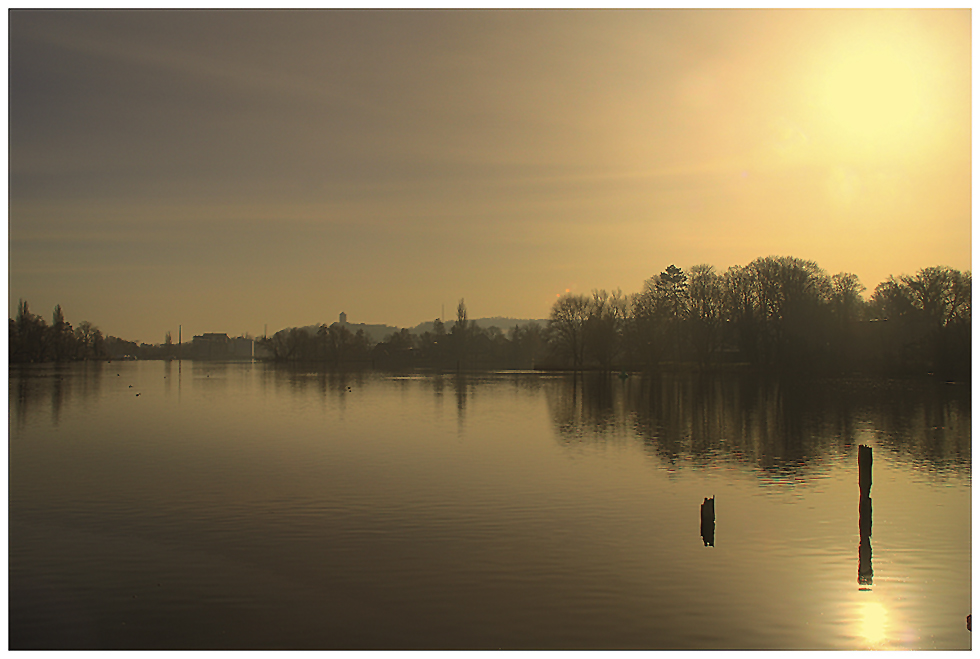 morgends halb 10 in Potsdam