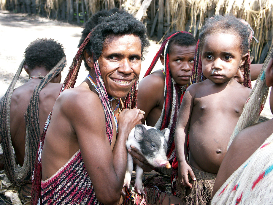 morgends in Papua