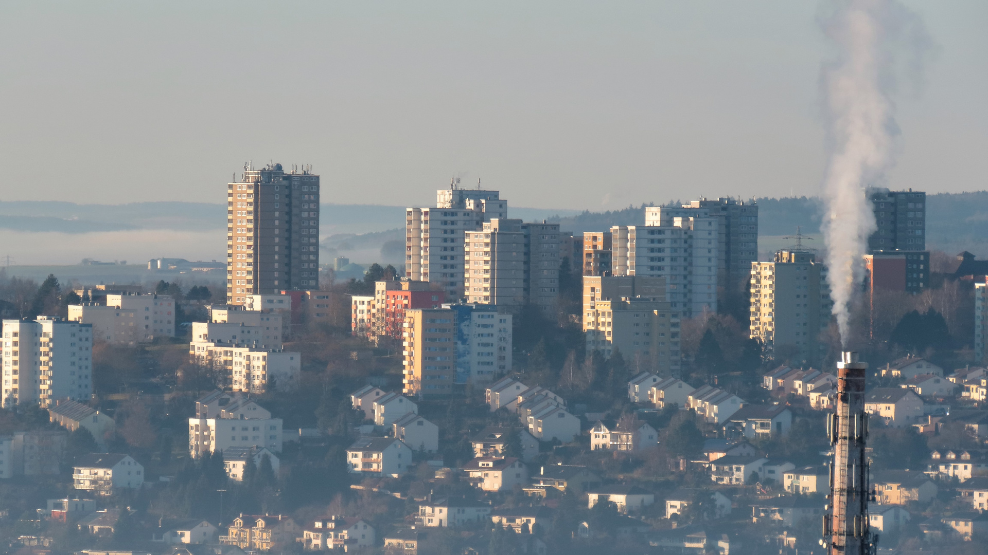 Morgendunst am Aschenberg_Fulda im Herbst