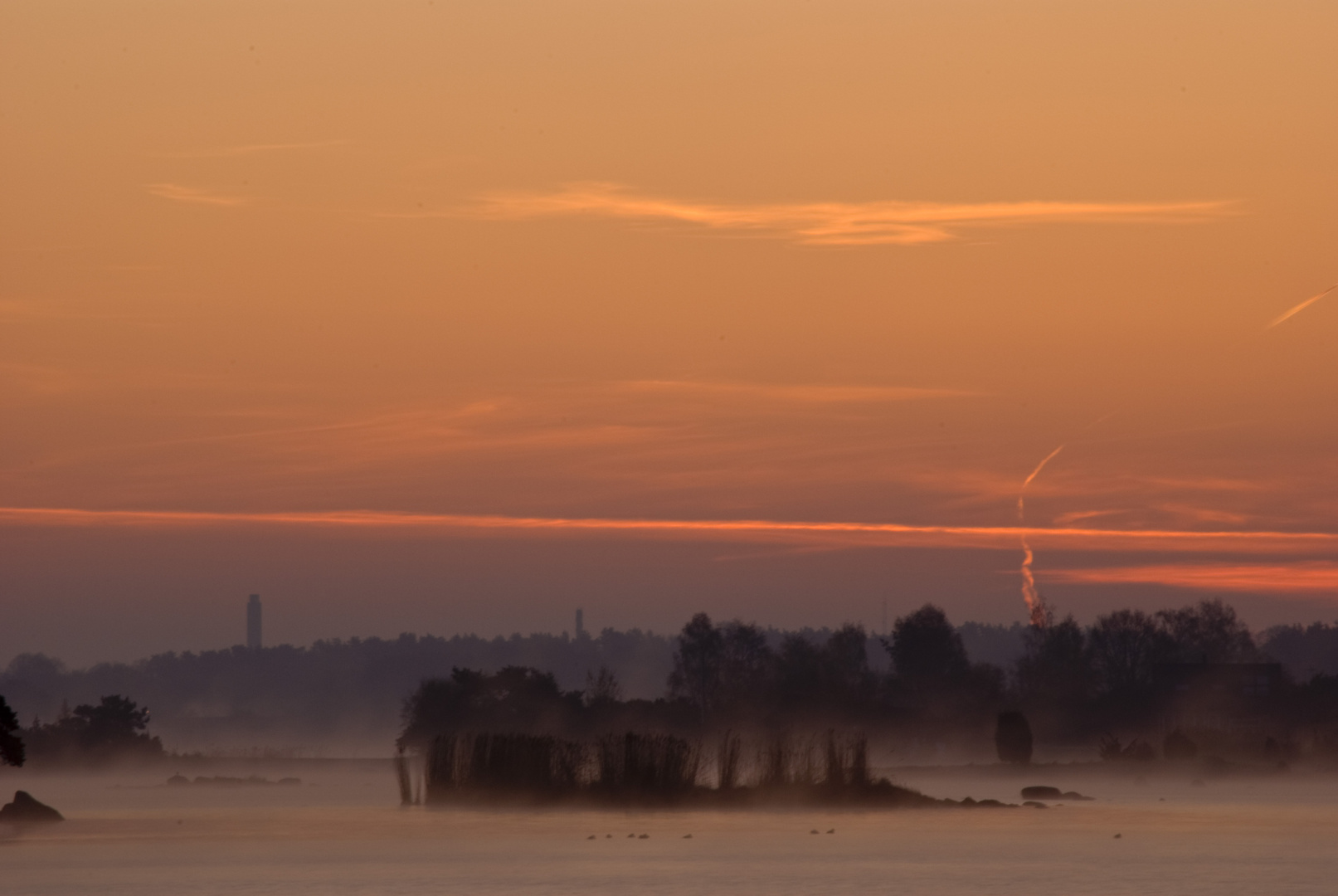 Morgendunst auf der Ostsee