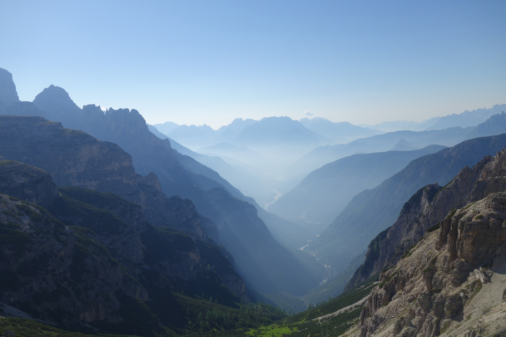 Morgendunst in Südtirol...