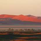 Morgendunst über dem Tsauchab Trockenfluß (Sossusvlei)