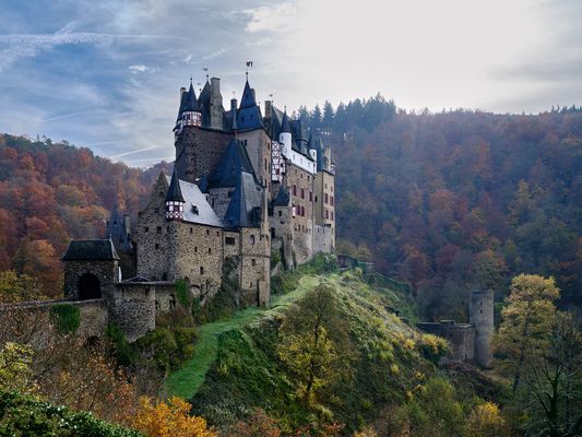 Morgendunst über Eltz