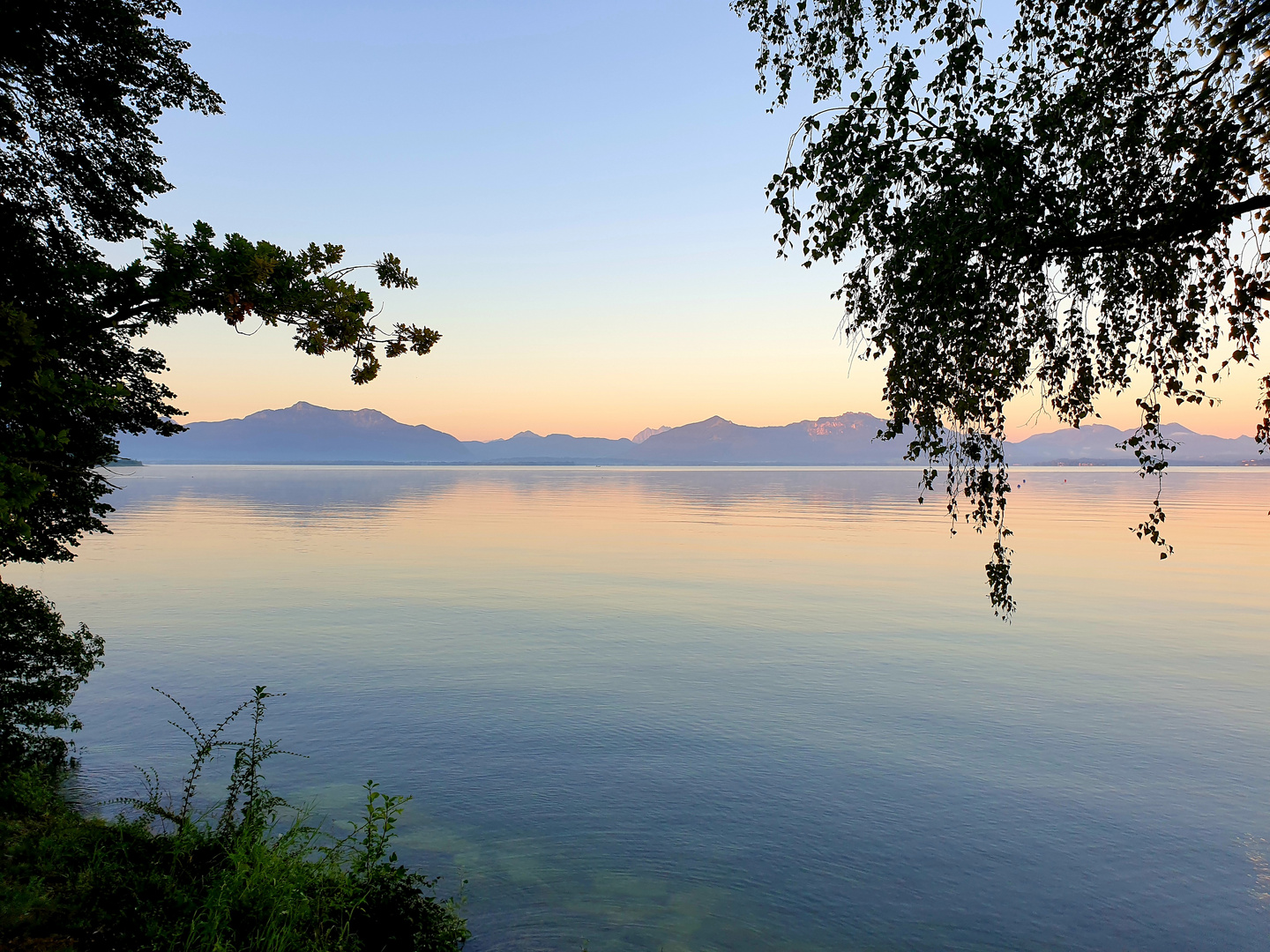 Morgenerwachen am Chiemsee