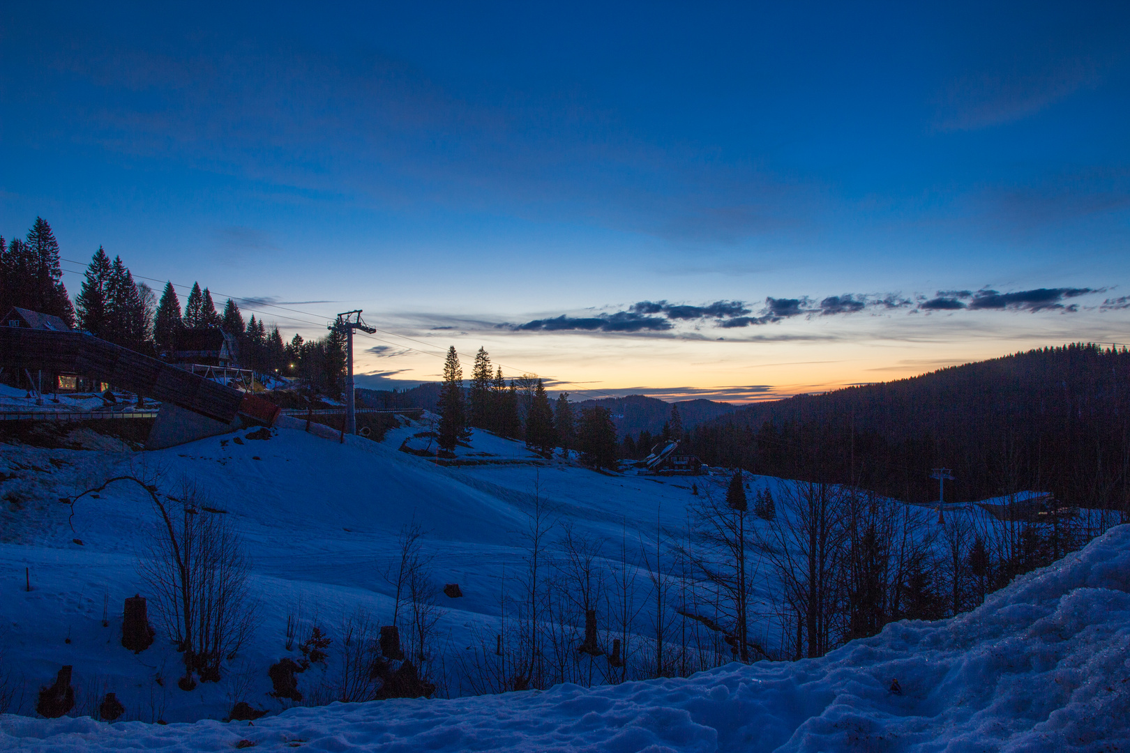 Morgenerwachen am Feldberg