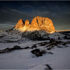 Morgenerwachen am Langkofel